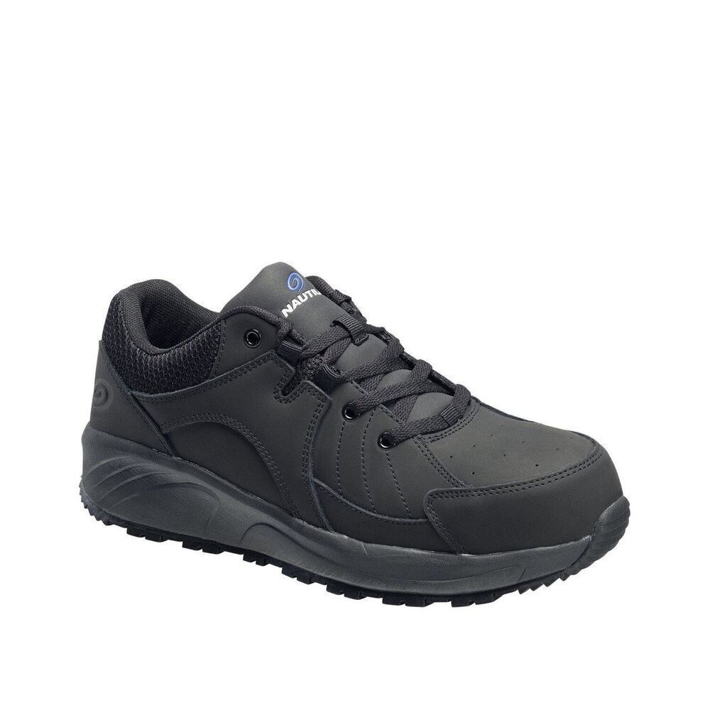 NAUTILUS WOMEN'S 9 OXFORD WORK SHOES - COMPOSITE TOE black
